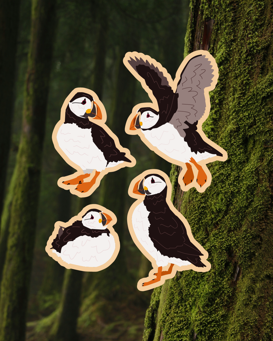 Puffin Sticker