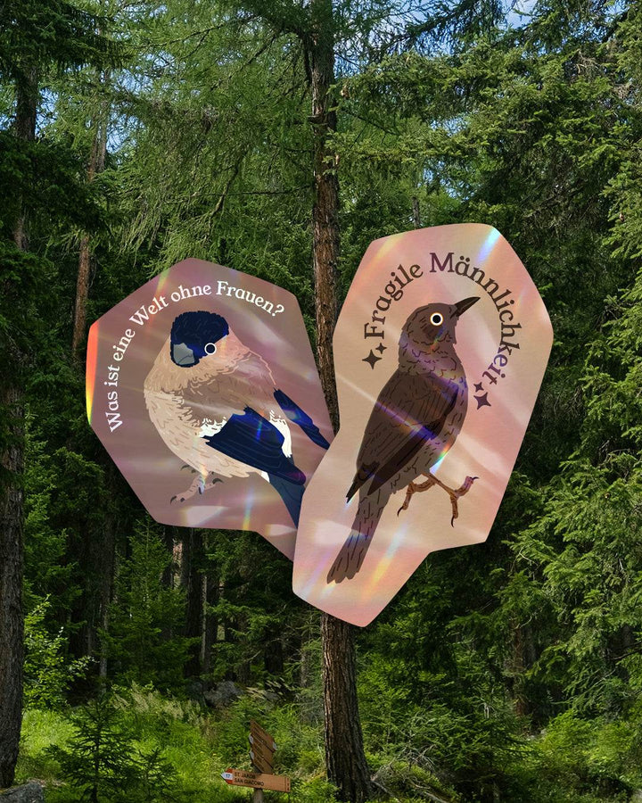 holografic Feminism Sticker