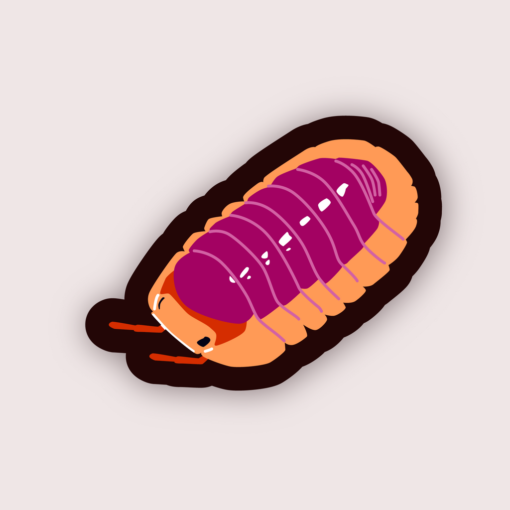 Pride Isopod Sticker