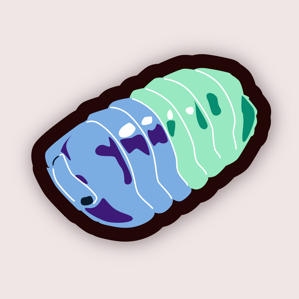 Pride Isopod Sticker