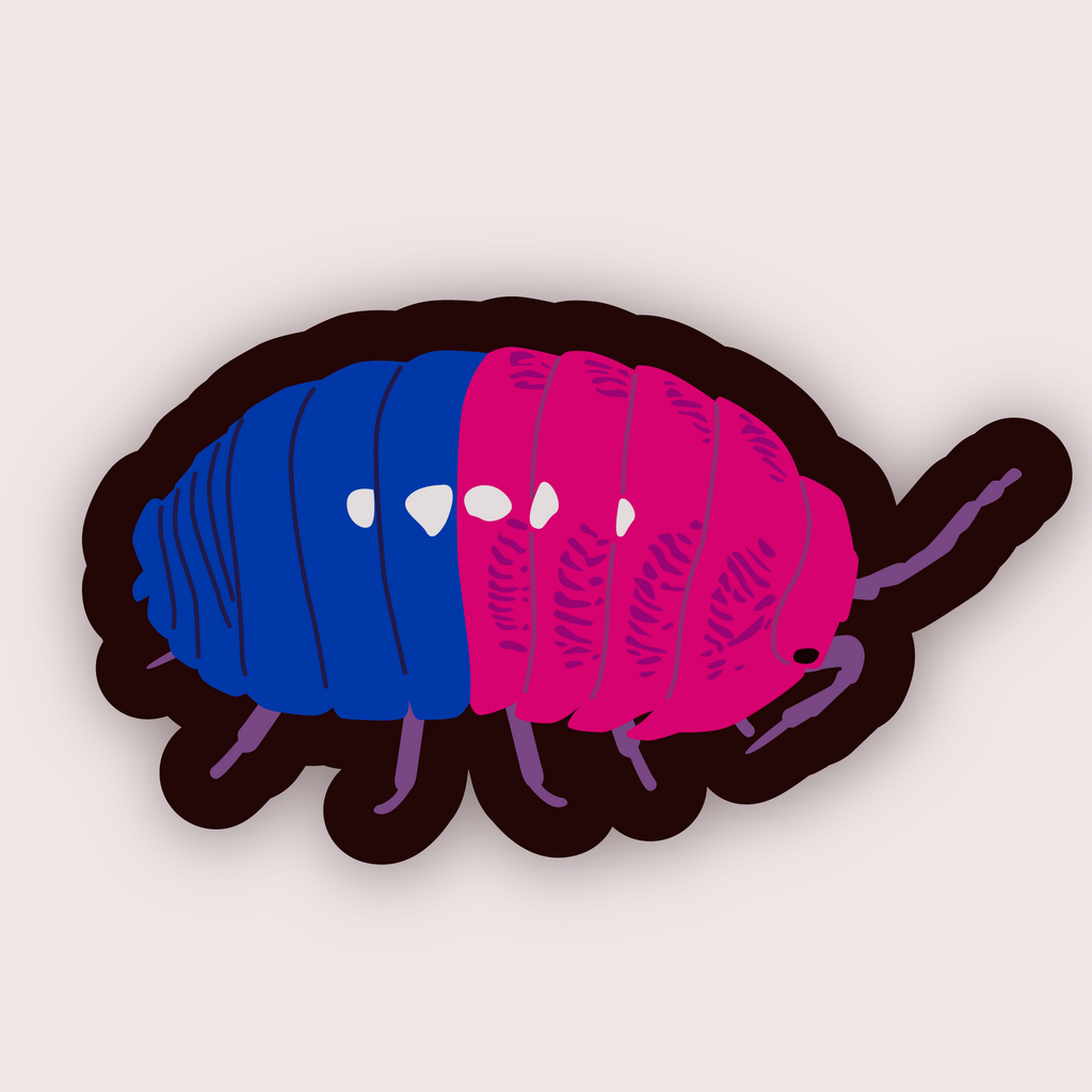 Pride Isopod Sticker