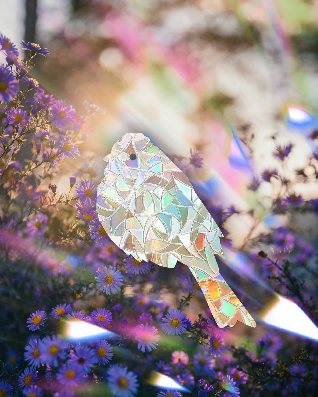 Yellowhammer adhesive Suncatcher